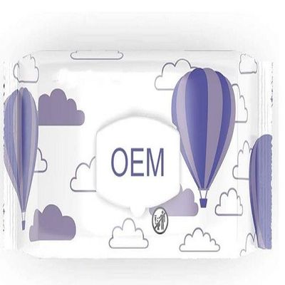 ODM المكونات اللطيفة مناديل مبللة للأطفال EDI Pure Water غير منسوجة