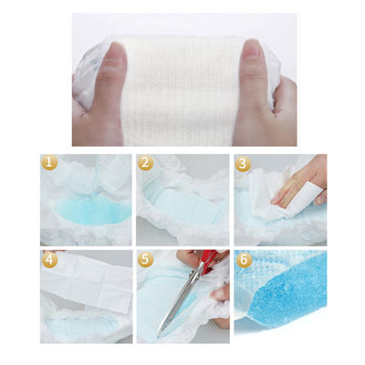 حفاضات الأطفال اللينة ADL 3D لمنع التسرب من White مقاس S M L XL
