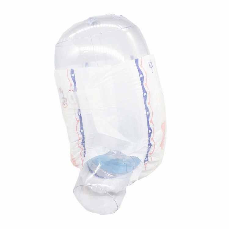 لينة L XL حفاضات الأطفال حديثي الولادة Fluff Pulp غير المنسوجة 3D حماية تسرب
